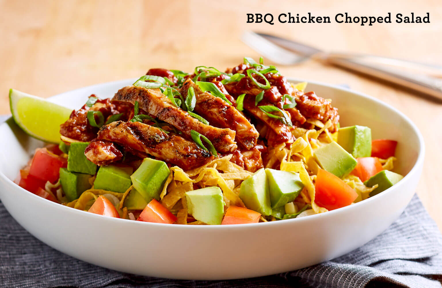 BBQチキンサラダ - BBQ Chicken